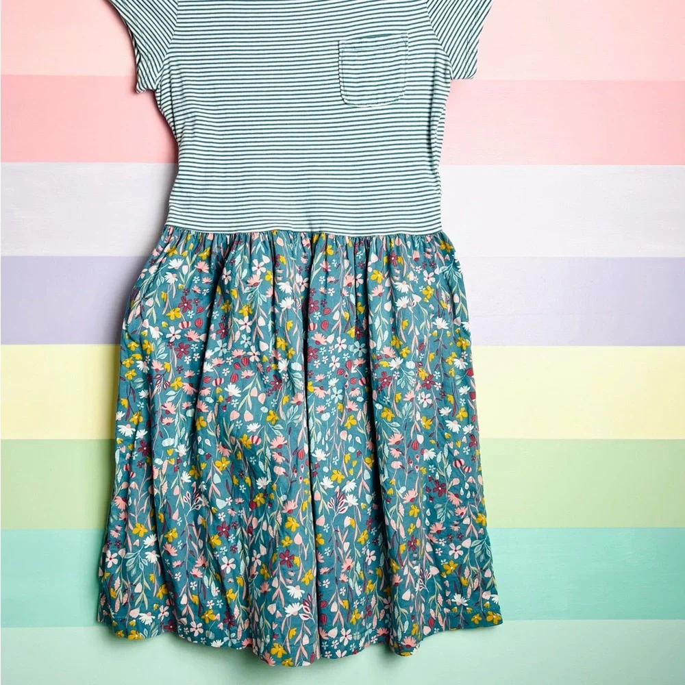 Carters Floral Dress, Size 12, stripped top - Picture 5 of 5